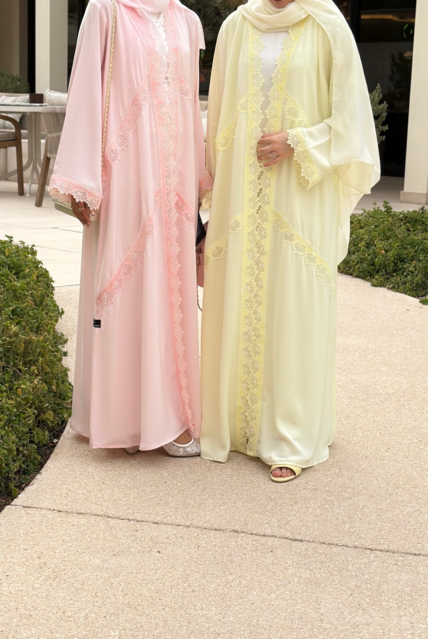 Fresh Pastel shade daily wear comfy abaya