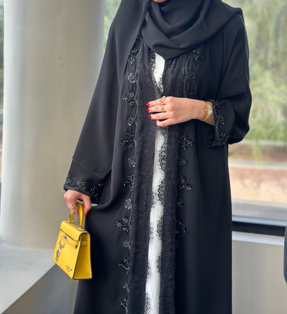 New dantel design Abaya