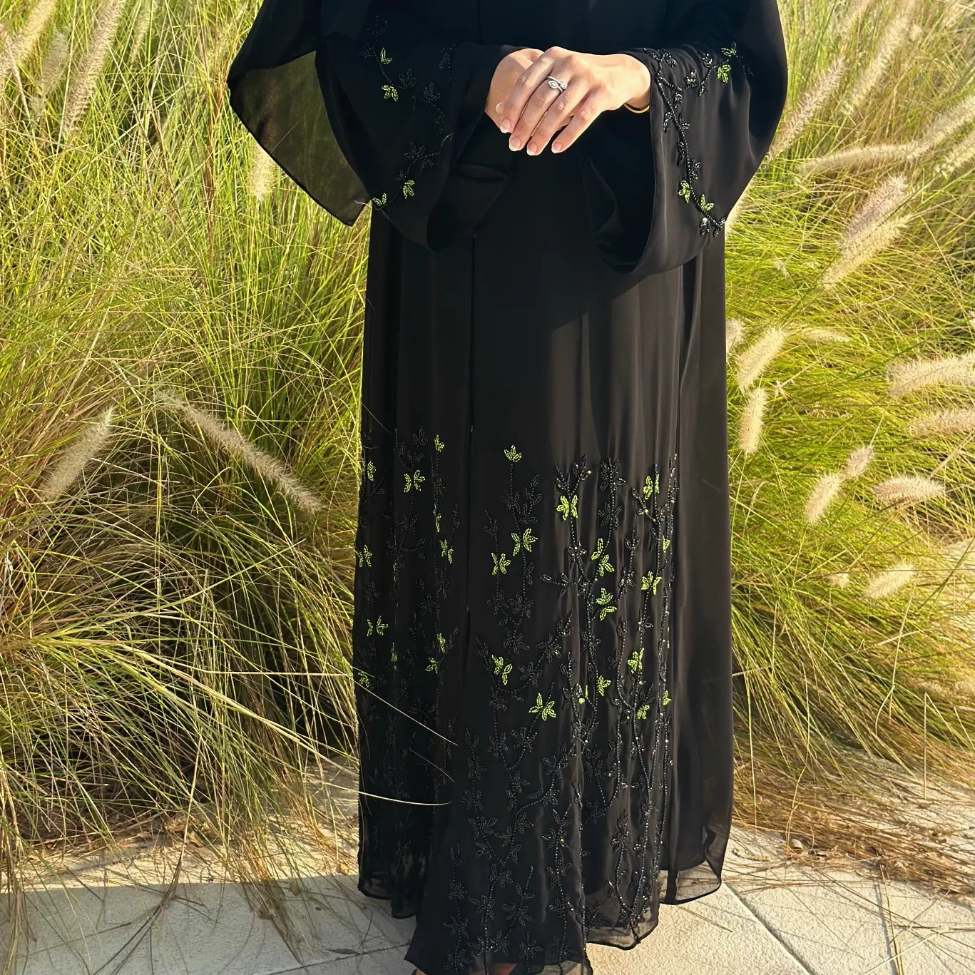 Beautiful party wear Abaya