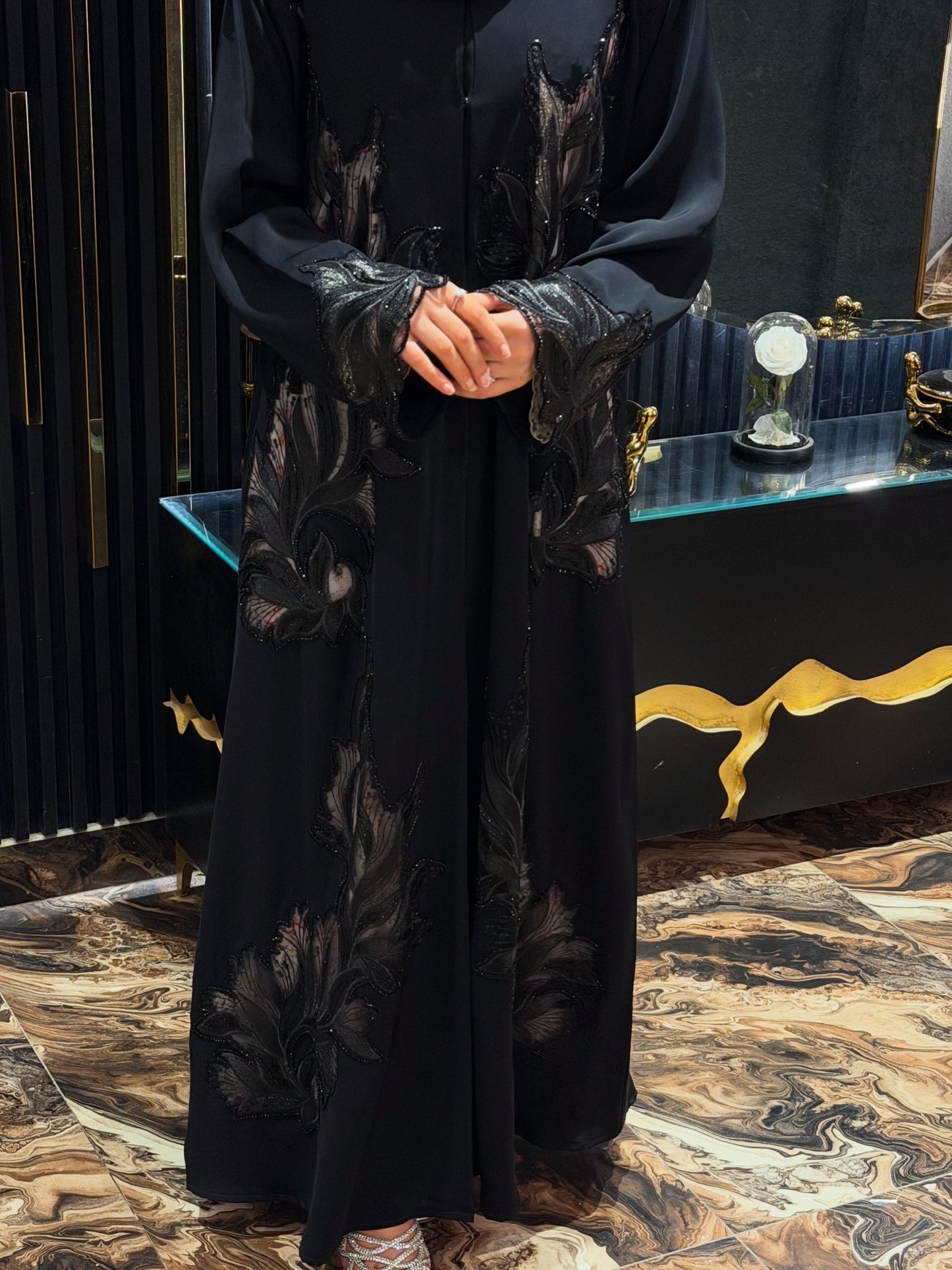 Eid/ Party wear gorgeous UAE style Zahida bi Abaya