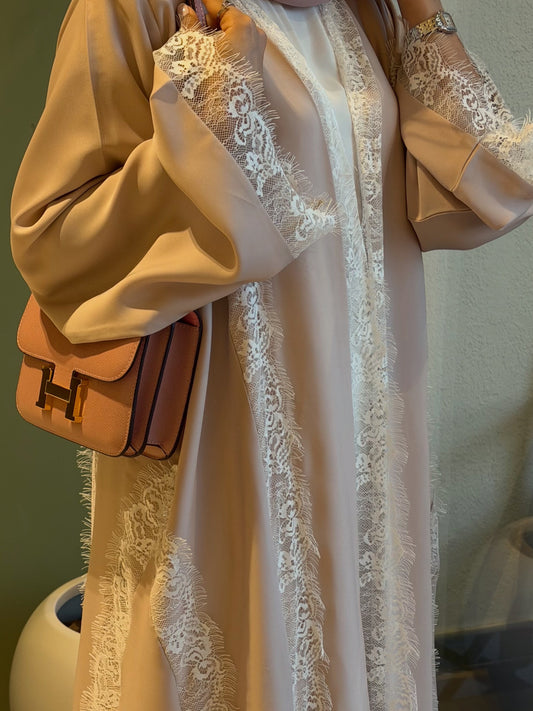 The Summer lace Abaya by Zahidabi