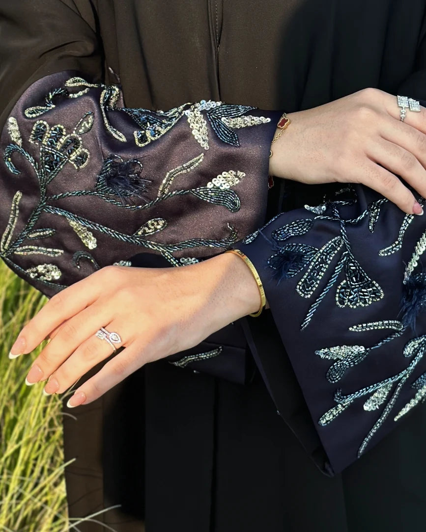 Crafted to Perfection: Handwork Sleeves for Effortless Grace.