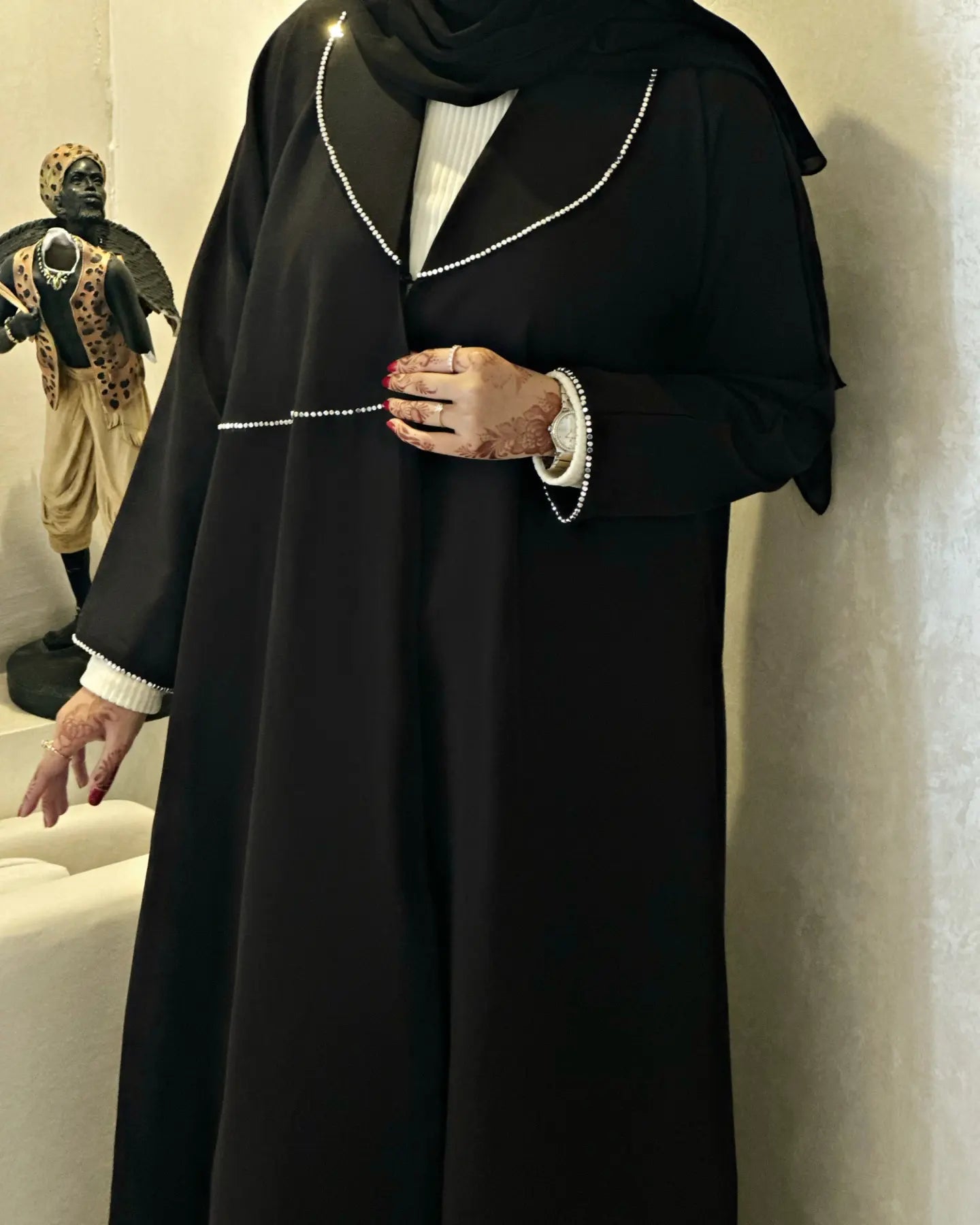 Trendy Beautiful Abaya" Z116