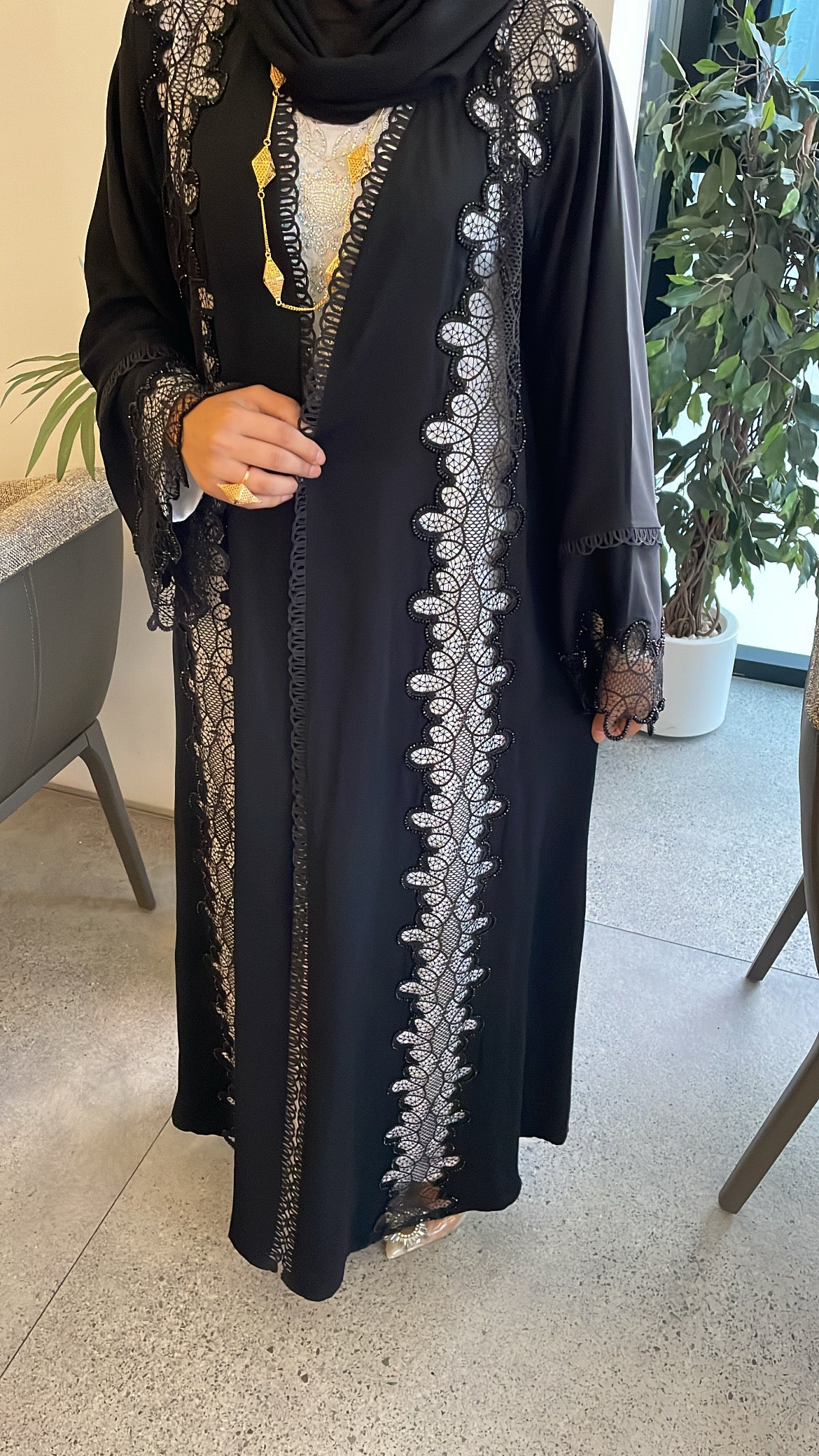 Dantel Abaya latest collection