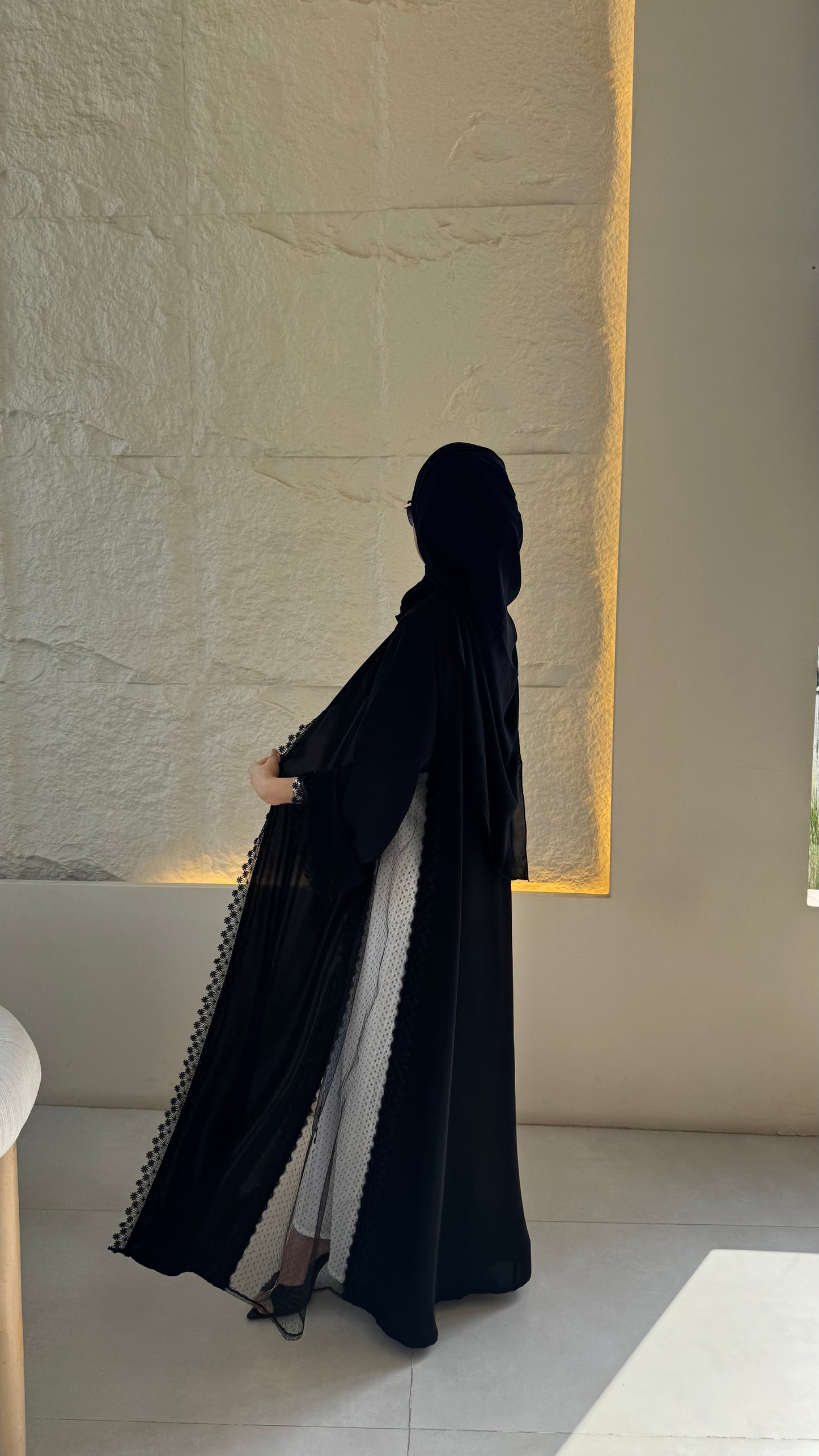 Luxury Abaya UAE | Elegant Black Abayas Online – Zahidabi Abaya - Zahida bi 