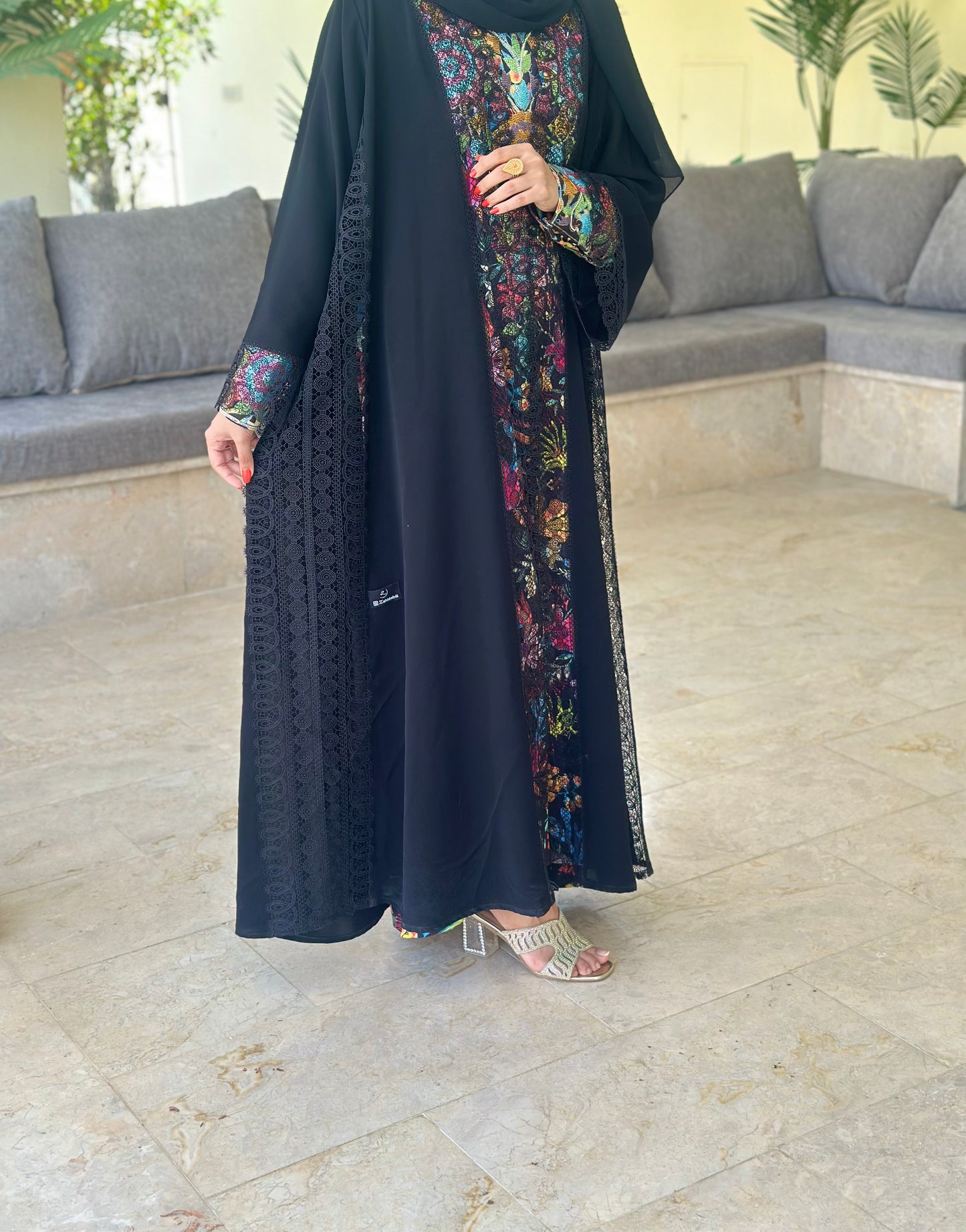 Crafted for Elegance: Our Signature Dantel Abayas.