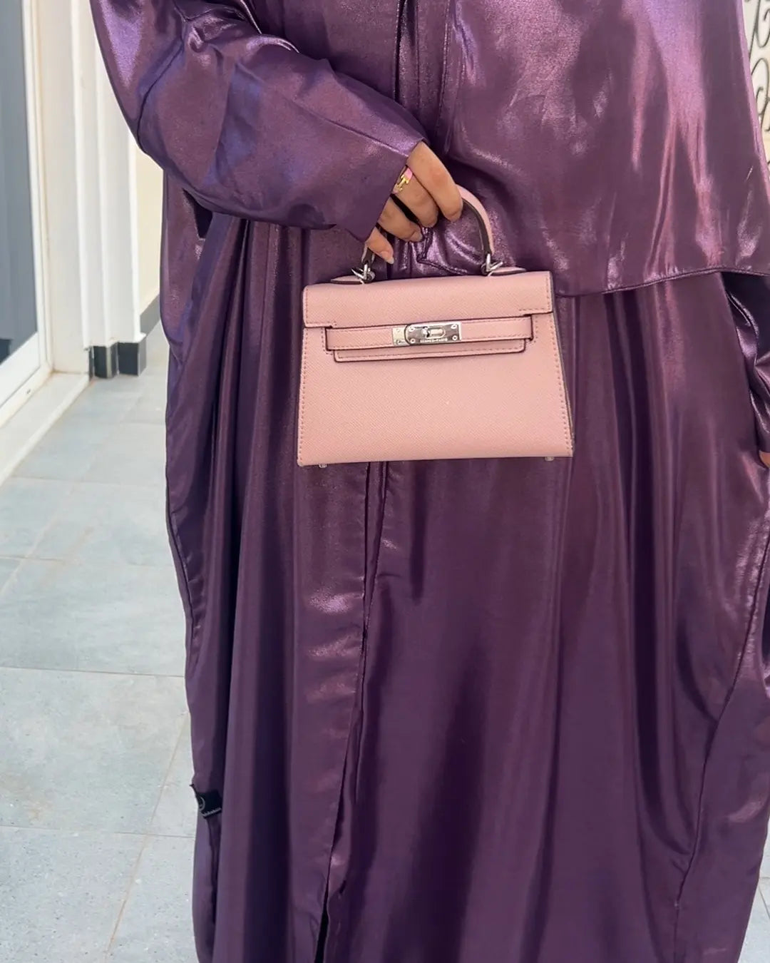 "lamorous Shine - Chiffon Abaya" Z137