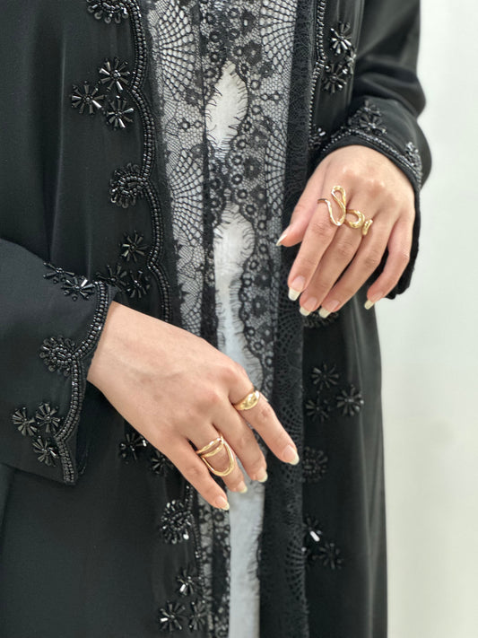 New dantel design Abaya