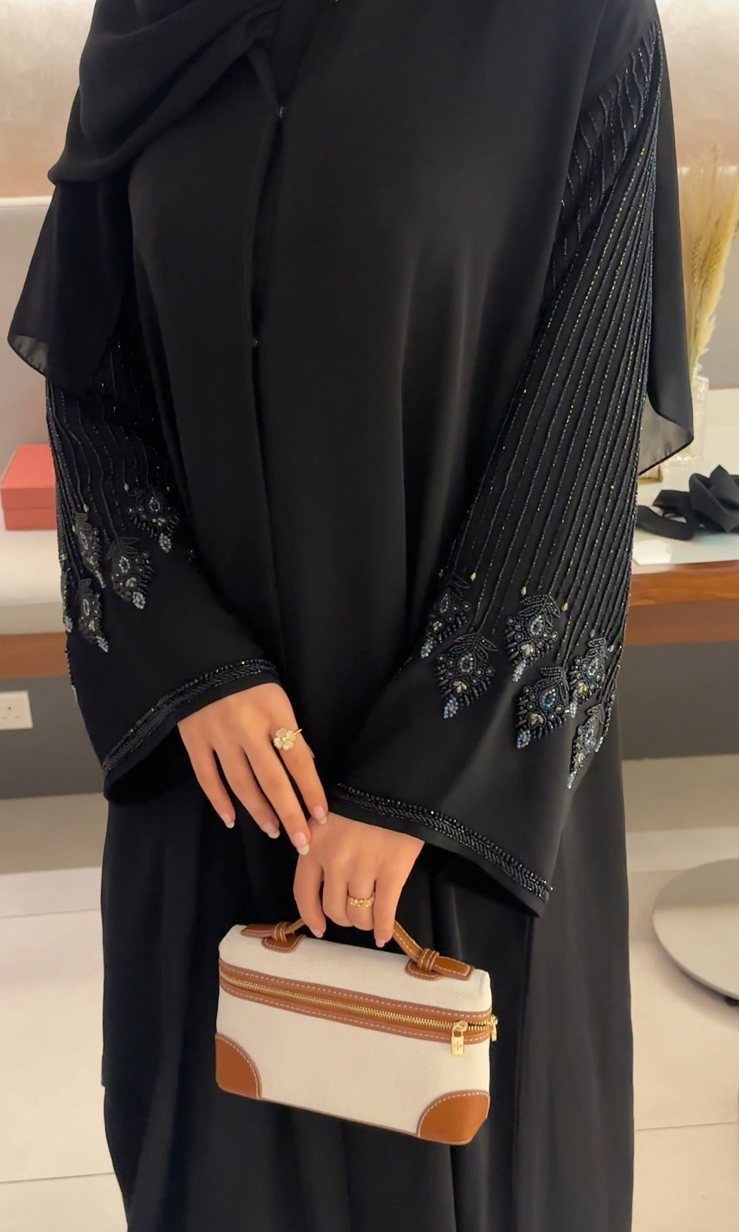 Glamorous party wear Abaya
