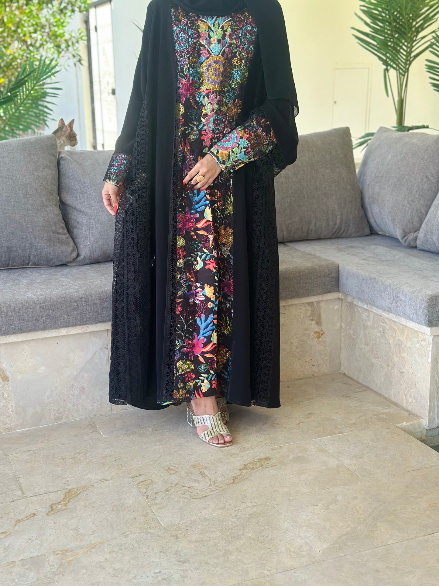 Crafted for Elegance: Our Signature Dantel Abayas.