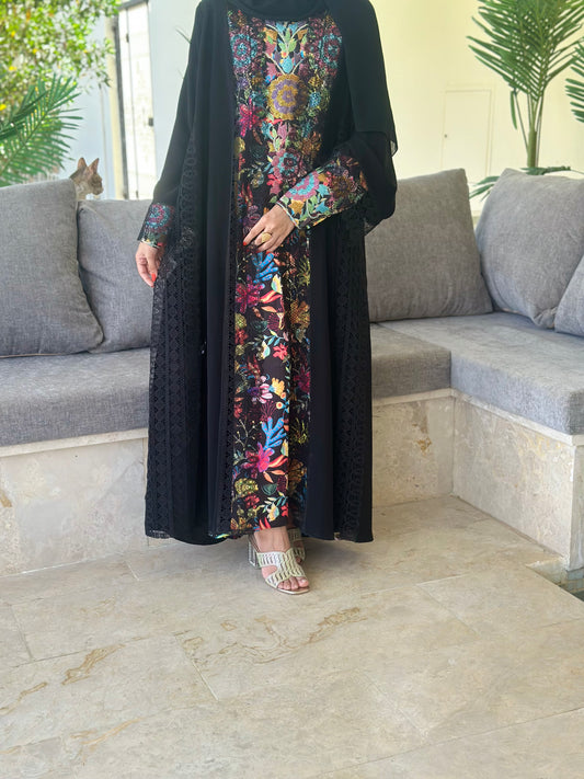 Crafted for Elegance: Our Signature Dantel Abayas.