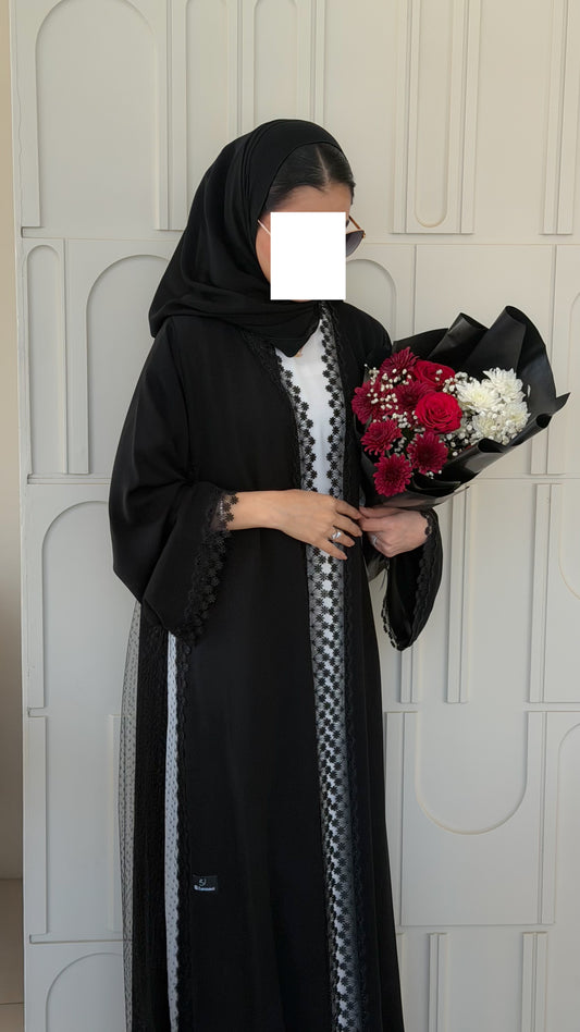 Luxury Abaya UAE | Elegant Black Abayas Online – Zahidabi Abaya - Zahida bi 