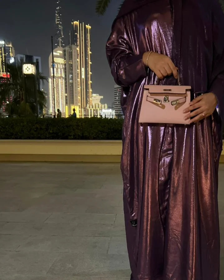 "lamorous Shine - Chiffon Abaya" Z137