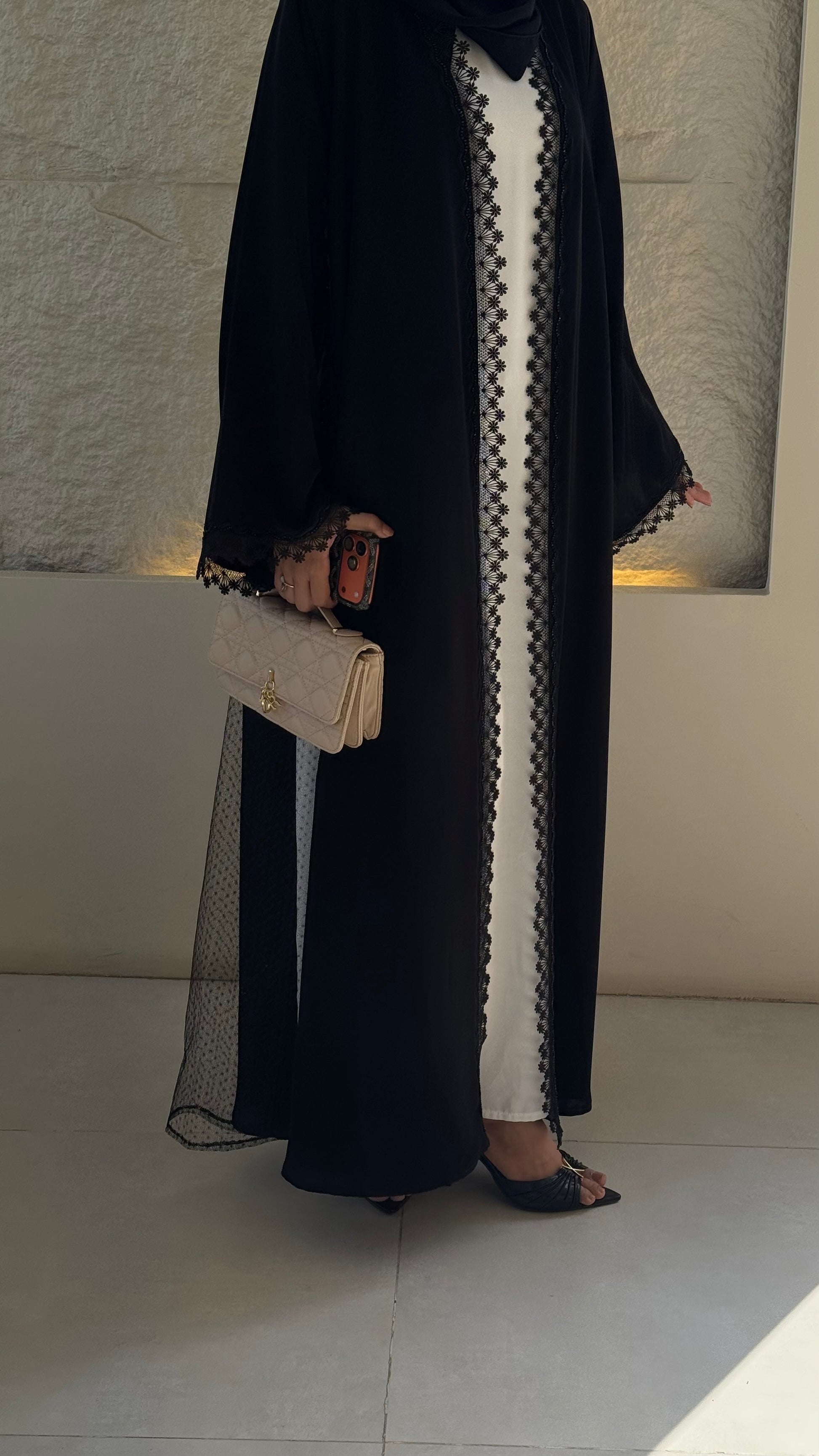 Luxury Abaya UAE | Elegant Black Abayas Online – Zahidabi Abaya - Zahida bi 