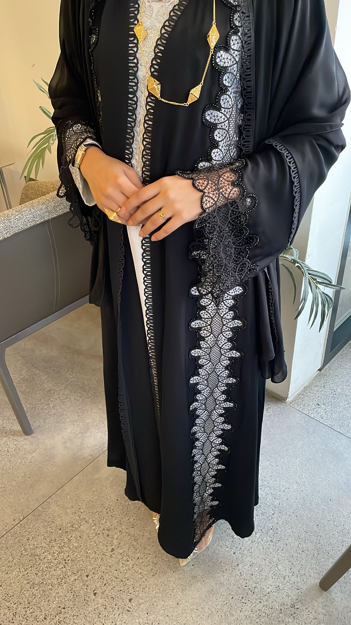 Dantel Abaya latest collection