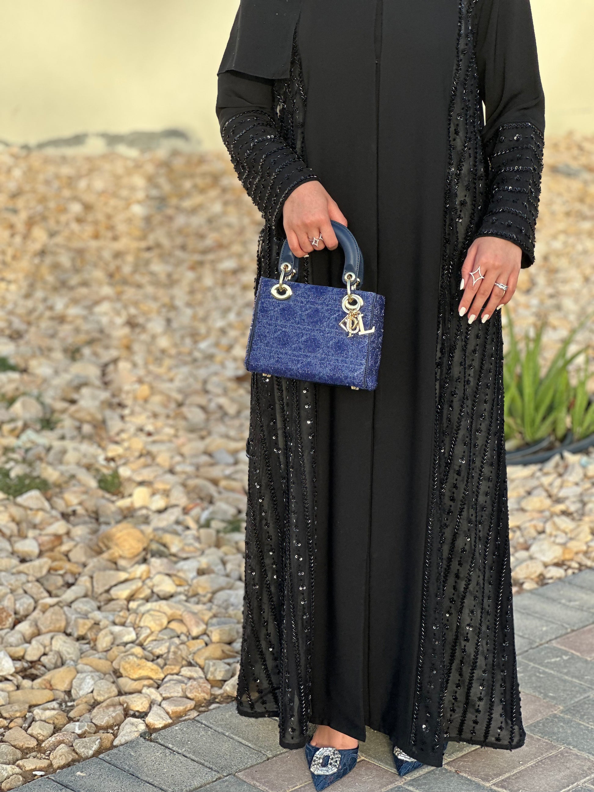 Elegant Everyday Luxury Abaya Black – Dubai Fashion Abaya for Women - Zahida bi 