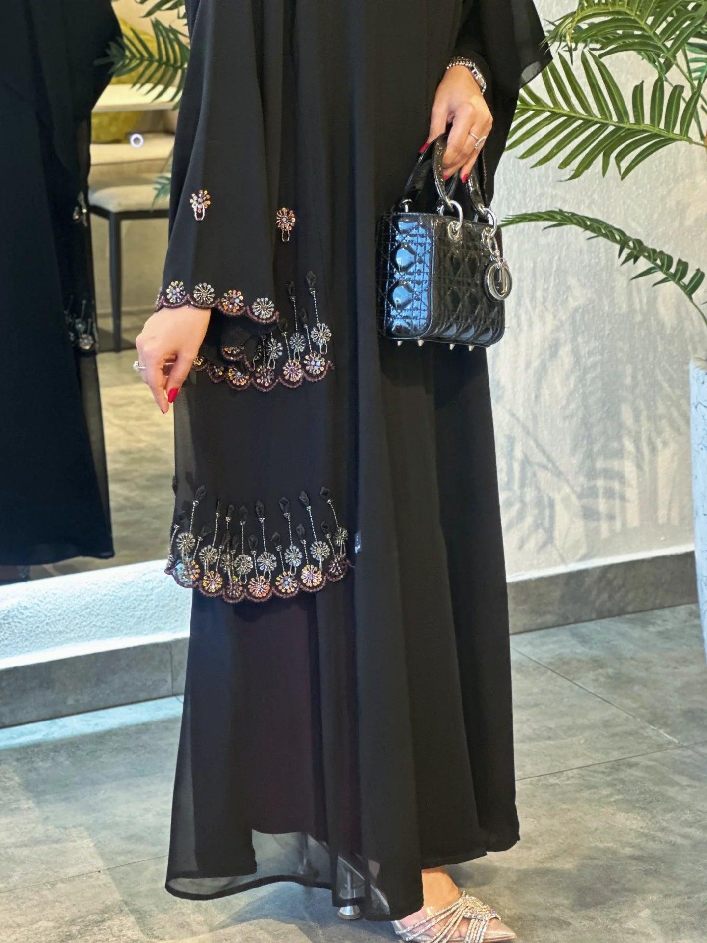 Eid wear gorgeous design Dubai abaya