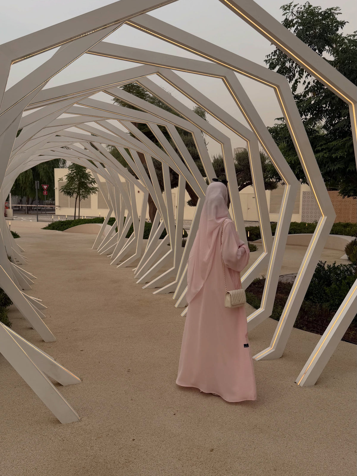Fresh Pastel Everyday Abaya | Soft & Comfortable - Zahida bi 