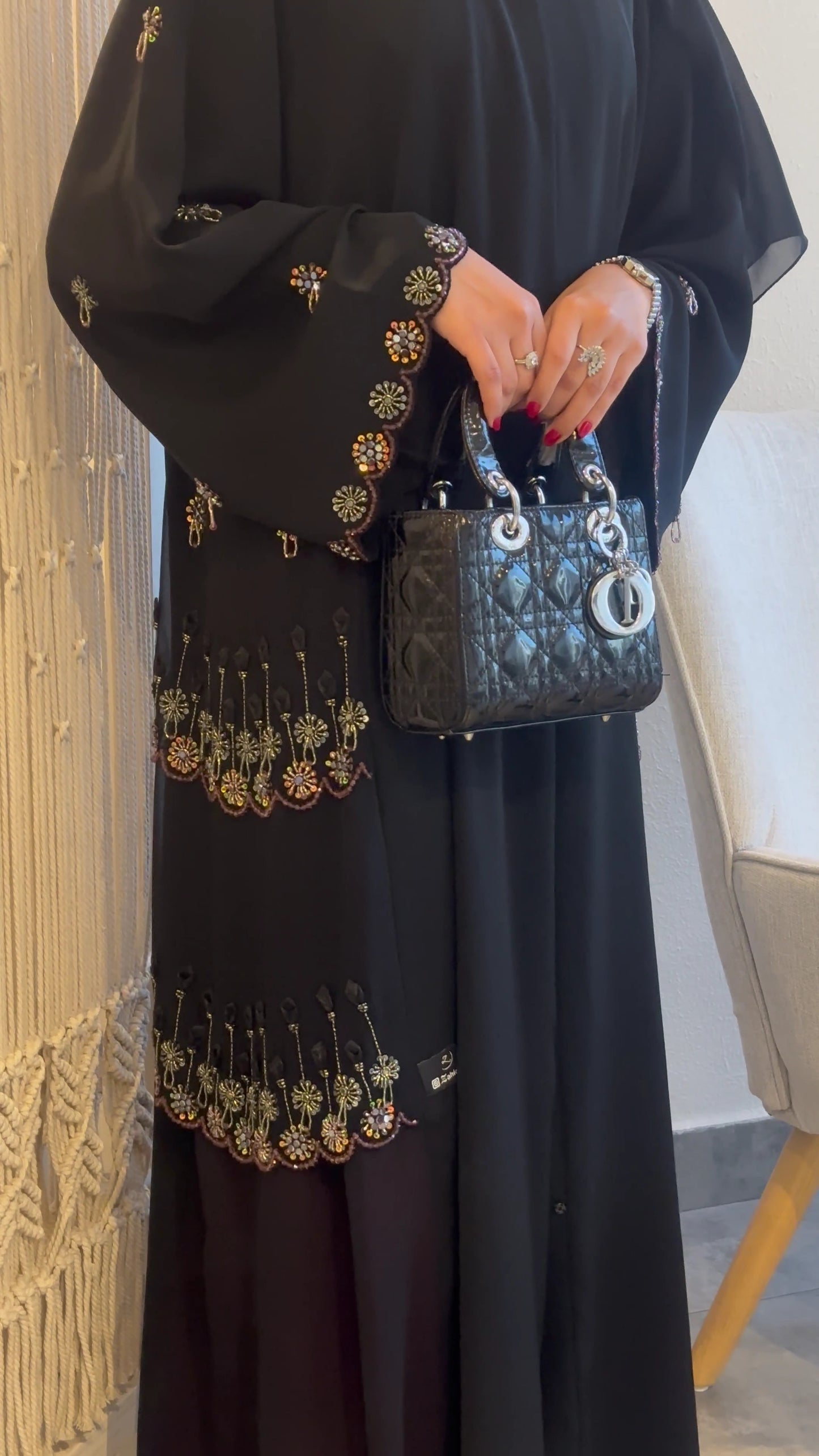 Eid wear gorgeous design Dubai abaya