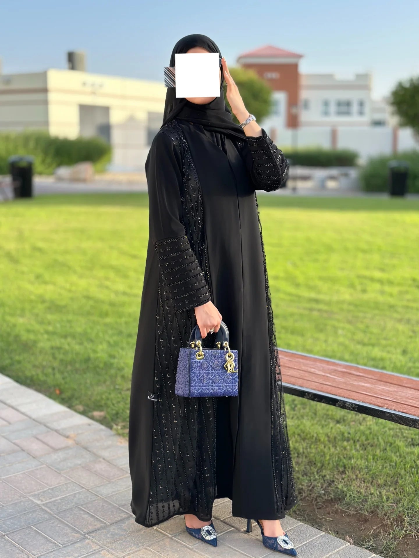 Elegant Everyday Luxury Abaya Black – Dubai Fashion Abaya for Women - Zahida bi 