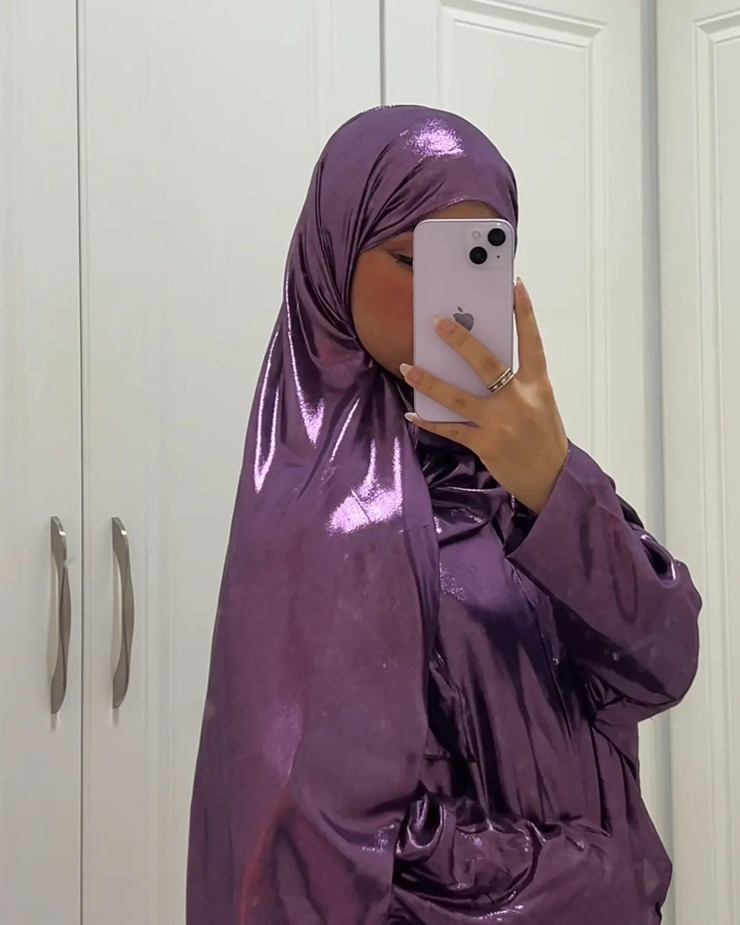 "lamorous Shine - Chiffon Abaya" Z137